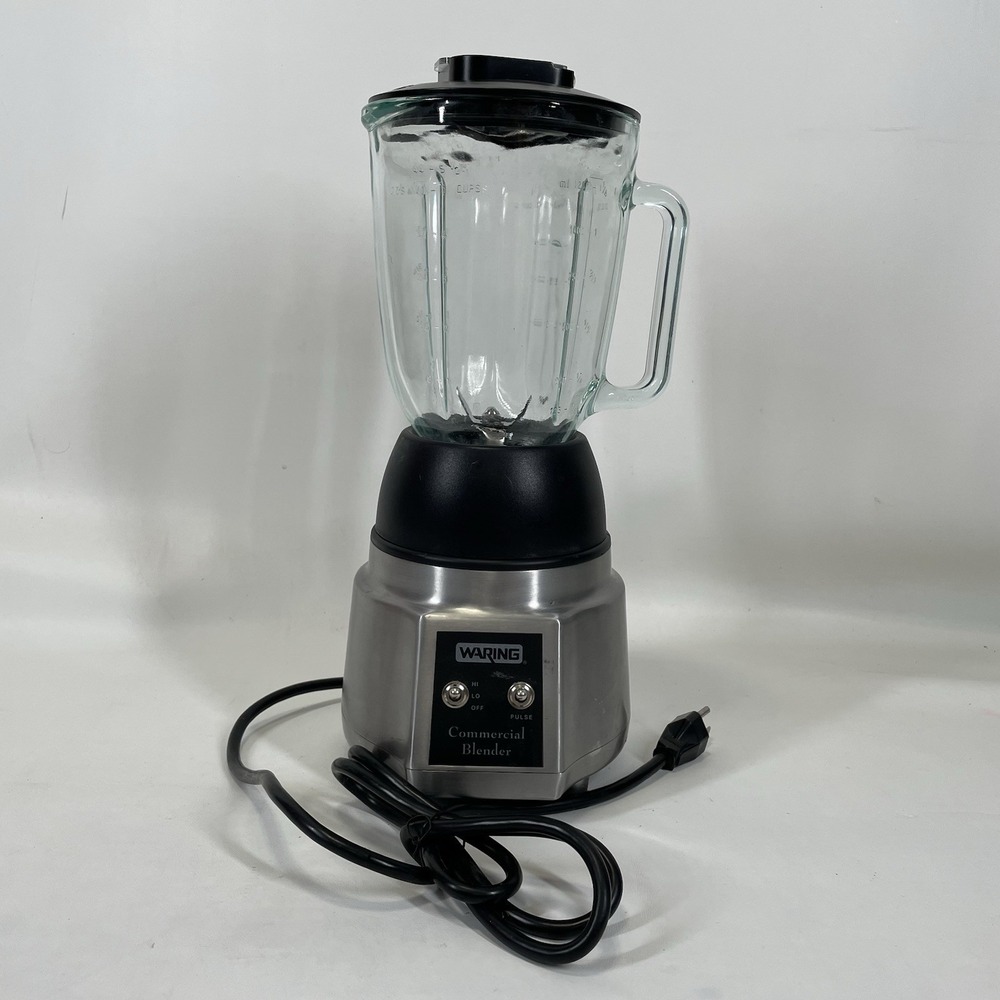 Waring Commercial Drink Blender Mixer SDM50 44oz glass stainless two speed pulse